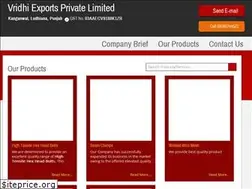 Sites similar to vridhiexports.com