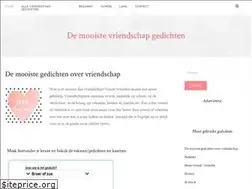 Sites similar to vriendschap-gedichten.nl