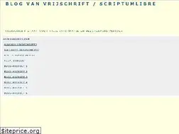 Sites similar to vrijschrift.org