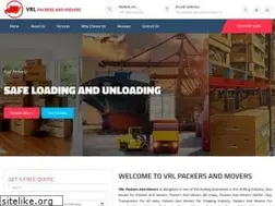 Sites similar to vrlpackersmoversindia.in