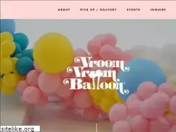 Sites similar to vroomvroomballoon.com