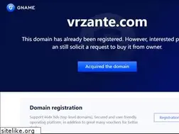 Sites similar to vrzante.com