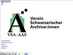 Sites similar to vsa-aas.ch