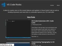 Sites similar to vscode.rocks