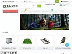 Sites similar to vse-palatki.ru