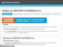 Sites similar to vsechny-autoskoly.cz
