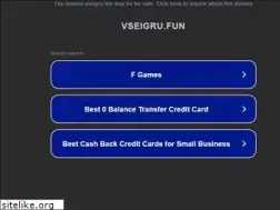 Sites similar to vseigru.fun
