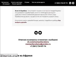 Sites similar to vsempobarabanu.ru