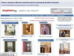 Sites similar to vseoremonte.ru