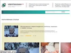 Sites similar to vseotravmah.ru