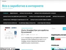 Sites similar to vseozarabotkevinternete24.ru