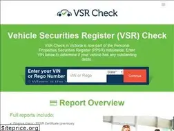 Sites similar to vsrcheck.com.au