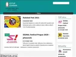 Sites similar to vstupzdarma.cz
