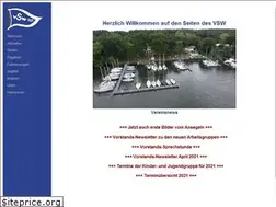 Sites similar to vsw-segeln.de