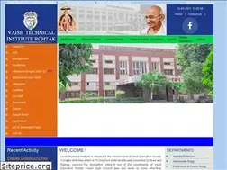 Sites similar to vtirohtak.edu.in
