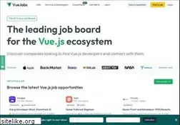 Sites similar to vuejobs.com
