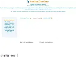 Sites similar to vuelosdestino.com