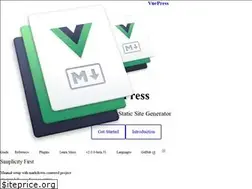 Sites similar to vuepress.github.io