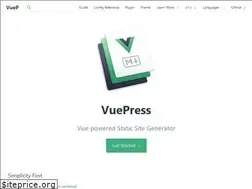 Sites similar to vuepress.vuejs.org