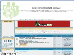 Sites similar to vuesdumonde.forumactif.com