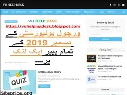 Sites similar to vuhelpingdesk.blogspot.com