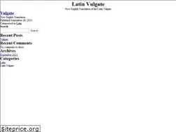 Sites similar to vulgate.net