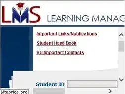 Sites similar to vulms.vu.edu.pk