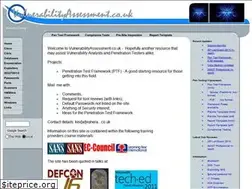 Sites similar to vulnerabilityassessment.co.uk