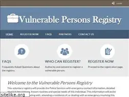 Sites similar to vulnerablepersonsregistry.ca