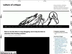 Sites similar to vultureofcritique.wordpress.com