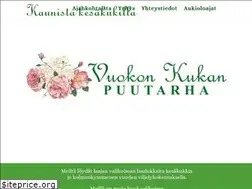 Sites similar to vuokonkukanpuutarha.fi