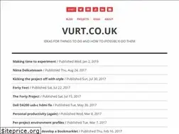 Sites similar to vurt.co.uk
