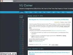 Sites similar to vustudycorner.blogspot.com