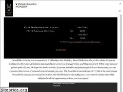 Sites similar to vvillashuahin.com