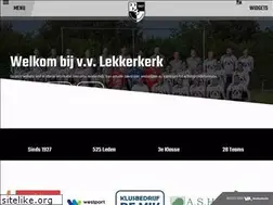 Sites similar to vvlekkerkerk.nl
