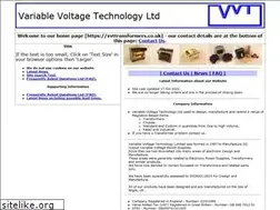 Sites similar to vvttransformers.co.uk