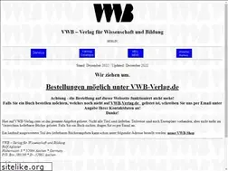 Sites similar to vwb-verlag.com