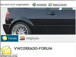 Sites similar to vwcorrado-forum.de