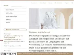 Sites similar to vwgh.gv.at