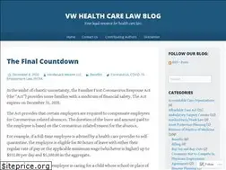 Sites similar to vwhealthlaw.wordpress.com