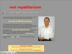 Sites similar to vwl-repetitorium.de