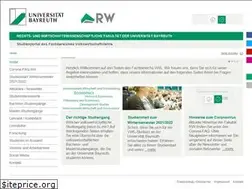 Sites similar to vwl.uni-bayreuth.de