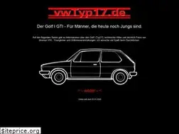Sites similar to vwtyp17.de