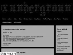 Sites similar to vx-underground.org