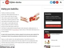 Sites similar to vyber-darku.cz