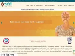 Sites similar to vydehicancercenter.com