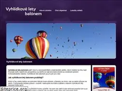 Sites similar to vyhlidkove-lety-balonem.info