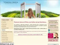 Sites similar to vymenaokien.sk