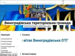 Sites similar to vynogradivska-gromada.gov.ua