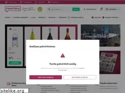Sites similar to vynoteka.lt